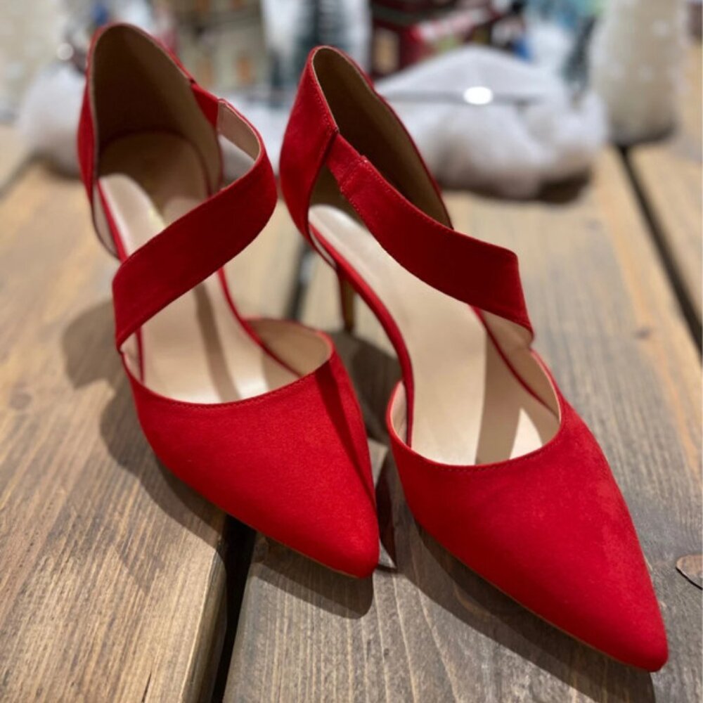 Red high heels
